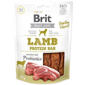 BRIT SNACK JERKY LAMB PROTEIN BAR 80G (294-111749)