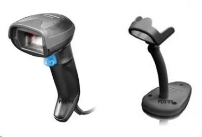Datalogic GD4520-BKK1S Gryphon I GD4520, 2D, USB, kit (USB), black, stand