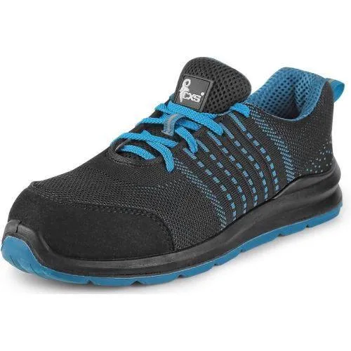 Obuv poltopánka CXS TEXLINE KORNAT O1, čierno-modrá, veľ. 48