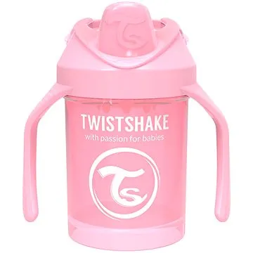 TWISTSHAKE Hrnček učiaci 230 ml – ružový (7350083122674)