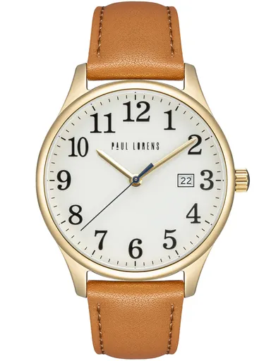 PÁNSKE HODINKY PAUL LORENS - PL20016A-4B2 (zg380d) + KRABIČKA