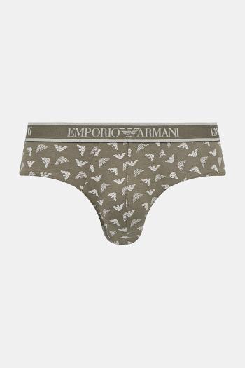 Slipy Emporio Armani Underwear 3-pak pánske, čierna farba, EM000369 AF10779