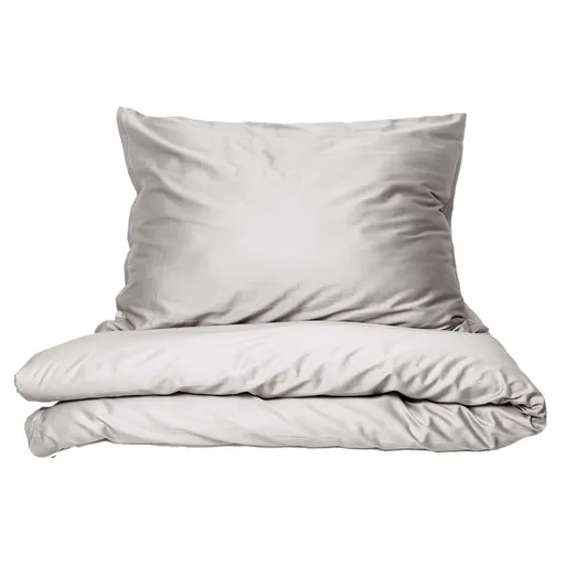 Polášek Obliečky z bavlneného saténu - Silver | 50 x 50 cm