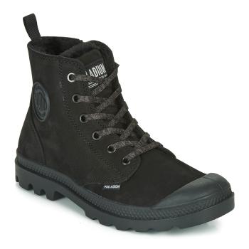 Palladium  PAMPA HI ZIP WL  Polokozačky Čierna