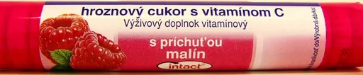 Intact rolky hroznový cukor malina 40g