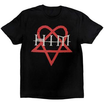 HIM tričko Heartagram Čierna S