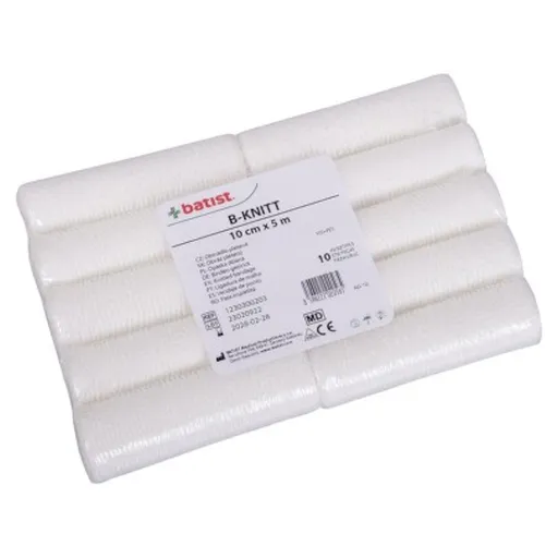 B-KNITT ovínadlo pletené nesterilné 8cmx5m 10 ks