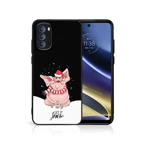 MY ART Ochranný kryt pre Motorola Moto G31 / G41 LET IT SNOW (075)