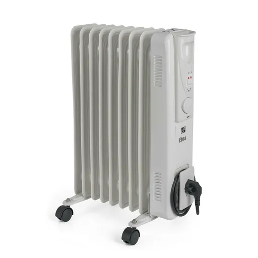 G21 Etna olejový radiátor, 9 rebier, 2000 W, biely