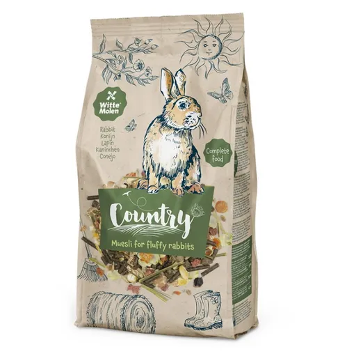 WITTE MOLEN Country rabbit krmivo pre králiky 2,5 kg