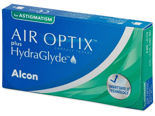 Air Optix plus HydraGlyde for Astigmatism (6 šošoviek)