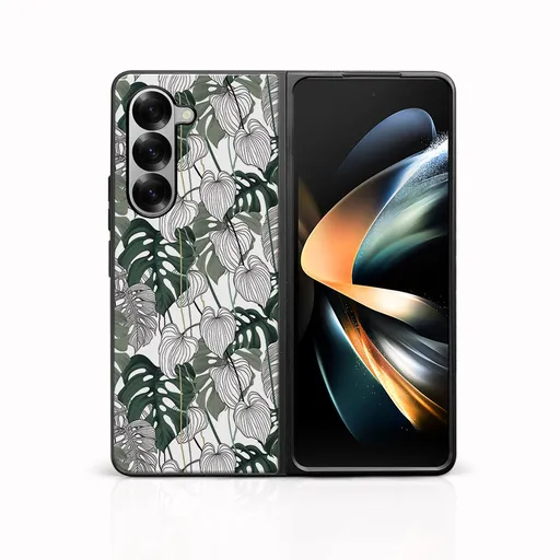 MY ART Ochranný kryt pre Samsung Galaxy Z Fold6 5G LEAF (175)