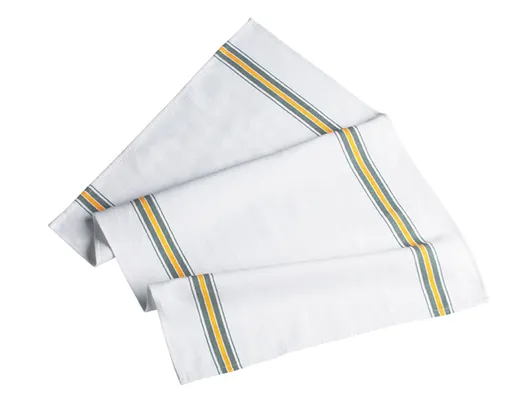 EGOCHEF Kuchynská utierka EGOchef 100% bavlna - biela s pásikmi