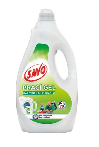 Prací gél Savo bez chlóru univerzal 70pranie 3,5L