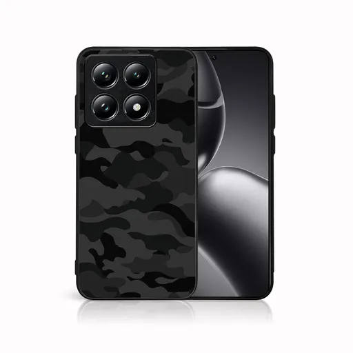 MY ART Ochranný kryt pre Xiaomi 14T Pro BLACK CAMO (234)