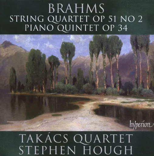 Takács Quartet, BRAHMS: PIANO QUINTET; STRING QUARTET NO. 2, CD