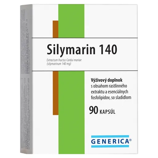 GENERICA Silymarin 140 mg 90 kapsúl