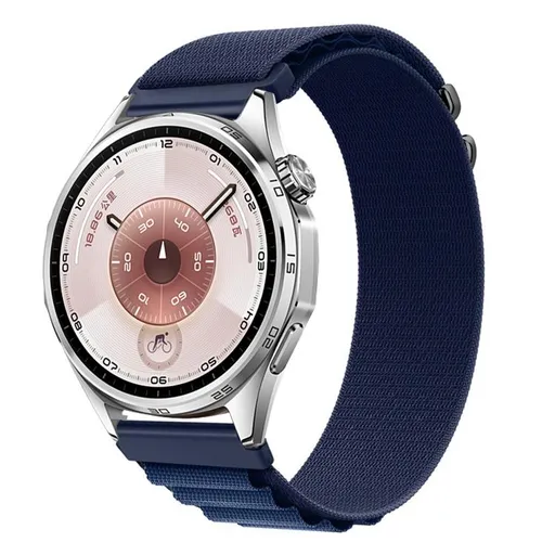 NYLON Vymeniteľný remienok pre Huawei Watch GT 5 46mm / GT 6 46mm tmavomodrý