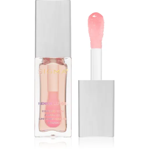 Sigma Beauty Renew Lip Oil olej na pery dodávajúci hydratáciu a lesk odtieň Hush 5,2 g