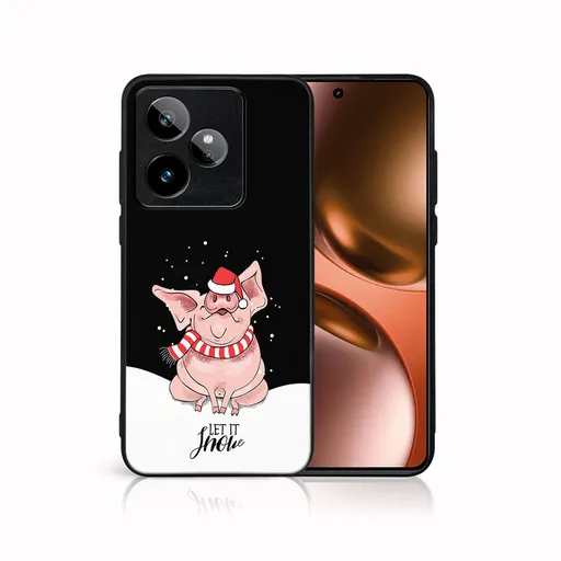 MY ART Kryt s vianočným dizajnom Realme GT 7 5G LET IT SNOW (075)