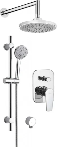 DEANTE DEANTE - Tubo páková batéria Podomietkový sprchový set NAC_09GA