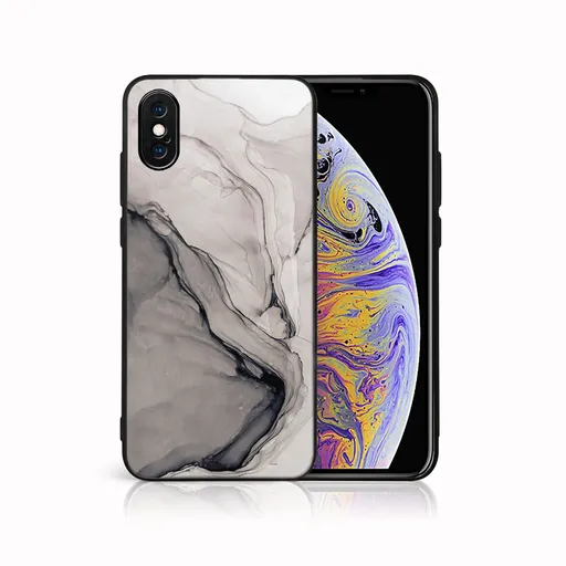 MY ART Ochranný kryt pre Apple iPhone X / XS BLACK INK (146)