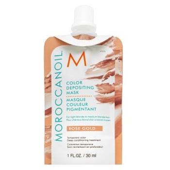 Moroccanoil Color Depositing Mask vyživujúca maska ​​s farebnými pigmentmi Rose Gold 30 ml