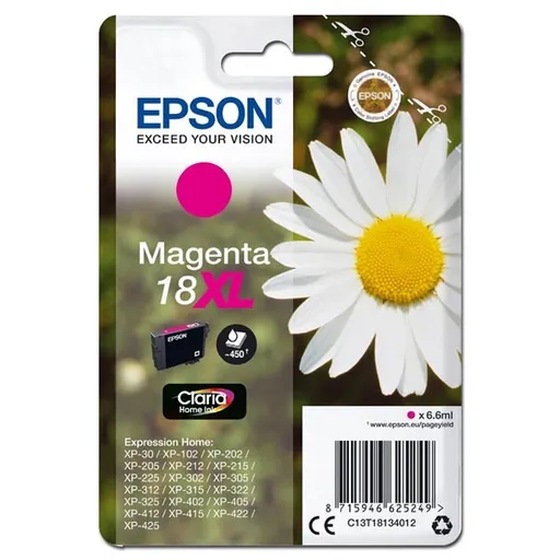 Epson 18XL T1813 purpurová (magenta) originálna cartridge