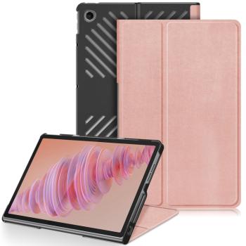 LEATHER Zaklápací kryt pre Lenovo Tab Plus 11.5 ružový