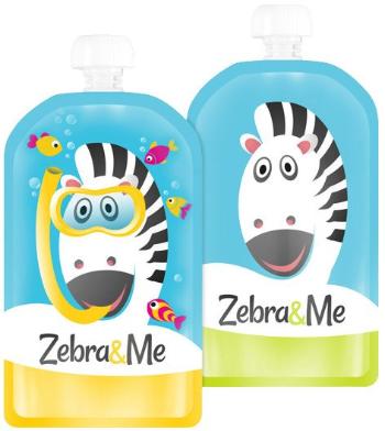 ZEBRA&ME kapsičky na opakované použitie Potápač + zebra 2 ks