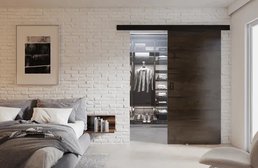 KIER Posuvné dvere WERDI PLUS | 70 cm Farba: jaseň tmavý