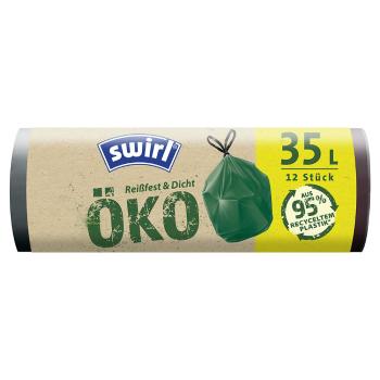 SWIRL EKO Zaťahovacie vrecia 35 litrov 12 ks