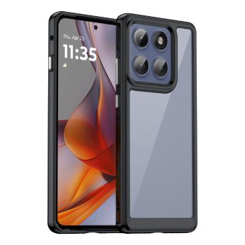 CRYSTAL Ochranný obal pre Motorola Edge 60 Pro čierny