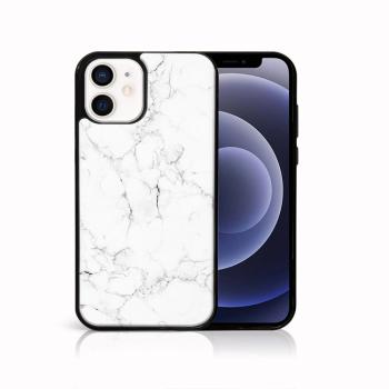 MY ART Ochranný obal pre Apple iPhone 12 mini WHITE MARBLE (144)