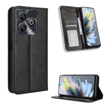 BUSINESS Peňaženkový kryt pre ZTE Blade A75 čierny
