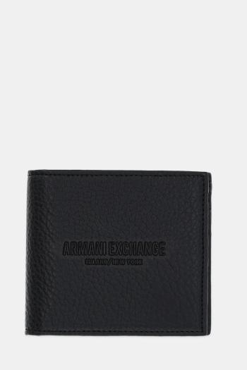 Peňaženka Armani Exchange pánska, čierna farba, XM000167 AF11931