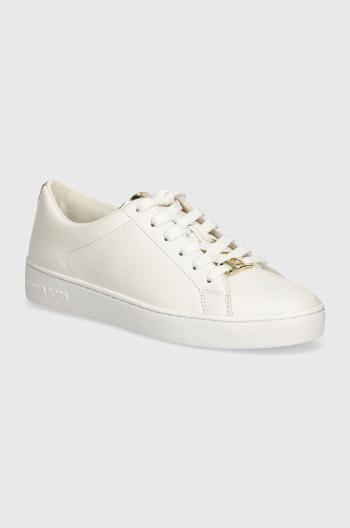Kožené tenisky MICHAEL Michael Kors Keaton biela farba, 43S4KTFS1L 740