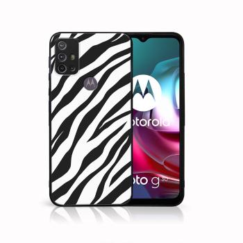 MY ART Silikónový obal Motorola Moto G10 / G20 / G30 ZEBRA (049)