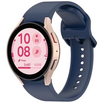 SILICONE Vymeniteľný remienok Samsung Galaxy Watch FE tmavomodrý