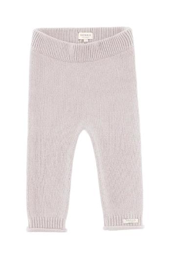 Vlnené detské legíny Donsje Trig Merino Wool Trousers ružová farba, jednofarebné, 3034800