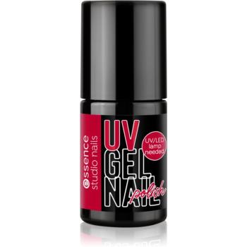 essence studio nails UV GEL NAIL gélový lak na nechty s použitím UV/LED lampy odtieň 06 signature RED 5 ml