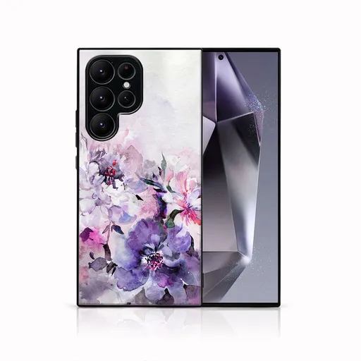 MY ART Ochranný kryt pre Samsung Galaxy S24 Ultra 5G PEONIES (156)