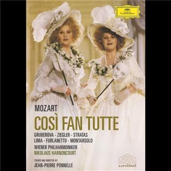 GRUBEROVA/WPH/HARNONCOURT - COSI FAN TUTTE, DVD