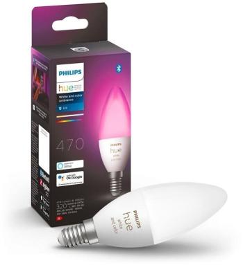 LED izzó Philips Hue White and Color Ambiance, 6 W, E14