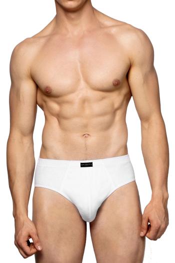 Pánske slipy 3 pack 006 white