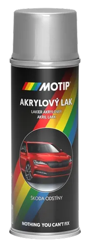 AUTOSPREJ ŠKODA - Metalíza na auto v spreji AC9156 - strieborná 0,2 L