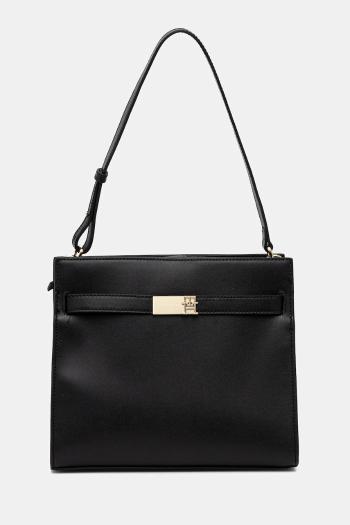 Kabelka Tommy Hilfiger čierna farba, AW0AW17182
