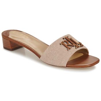 Lauren Ralph Lauren  FAY LOGO-SANDALS-FLAT SANDAL  Šľapky Viacfarebná