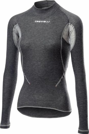 Castelli Flanders 2 W Warm Long Sleeve Dres-Funkčné prádlo Gray L