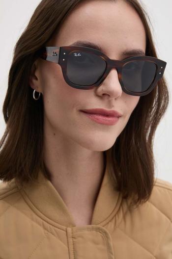Slnečné okuliare Ray-Ban hnedá farba